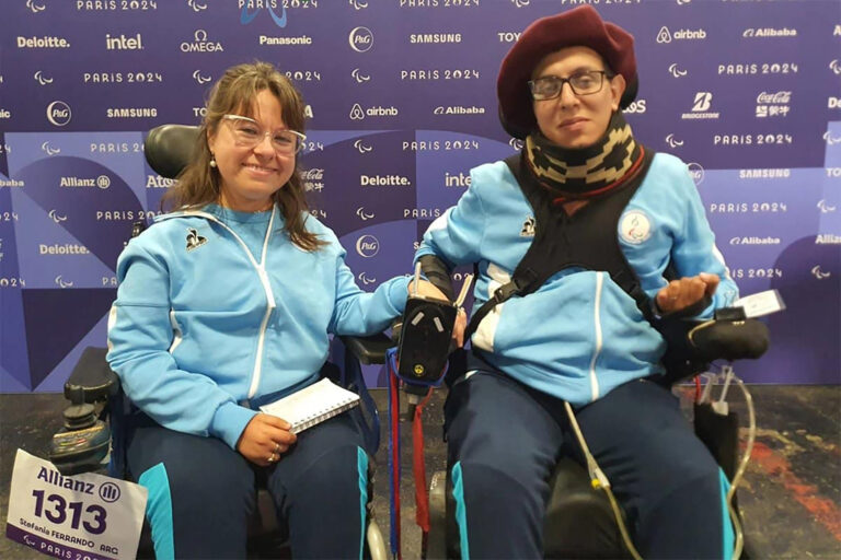 La entrerriana Stefanía Ferrando conquistó el bronce en Boccia mixto en los Juegos Paralímpicos de París 2024