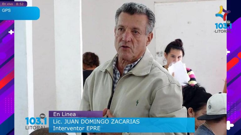 La provincia no cobrará impuestos sobre la factura eléctrica afirmo Juan Domingo Zacarias