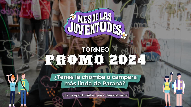 Se lanzó el Torneo de Promo 2024 para jóvenes de los últimos años de secundaria