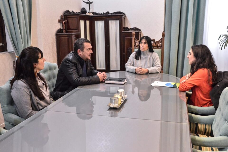 Aluani se reunió con los intendentes de Seguí y San Benito