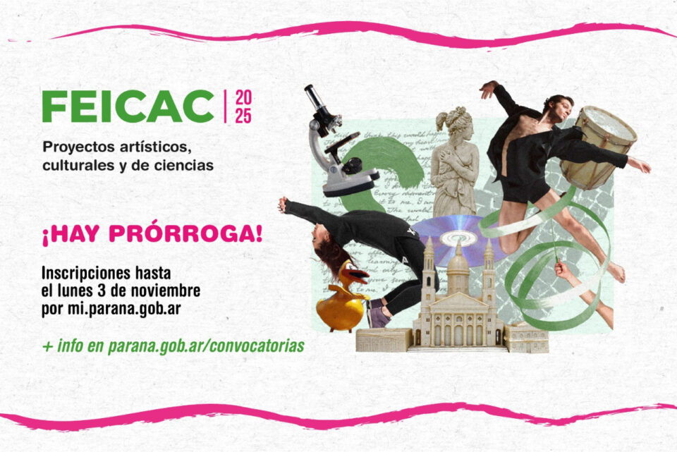 Se prorrogó la convocatoria del FEICAC 2025 hasta el 3 de noviembre