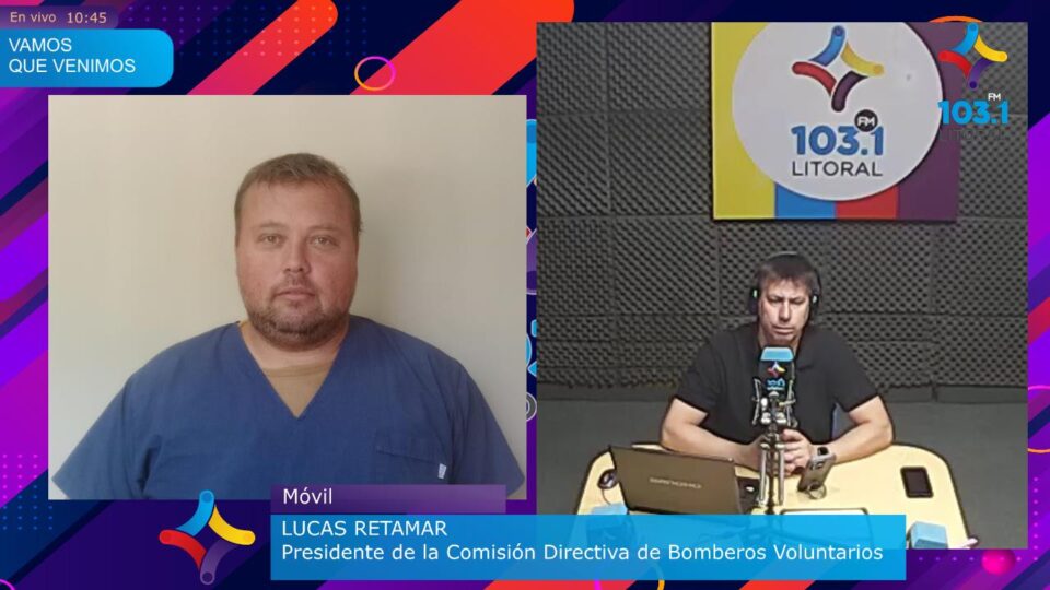 Gran Festival en Oro Verde: Bomberos Voluntarios a la Carga