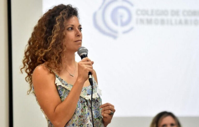 María Paula Armándola denunció por violencia institucional a la nueva conducción del Colegio de Corredores
