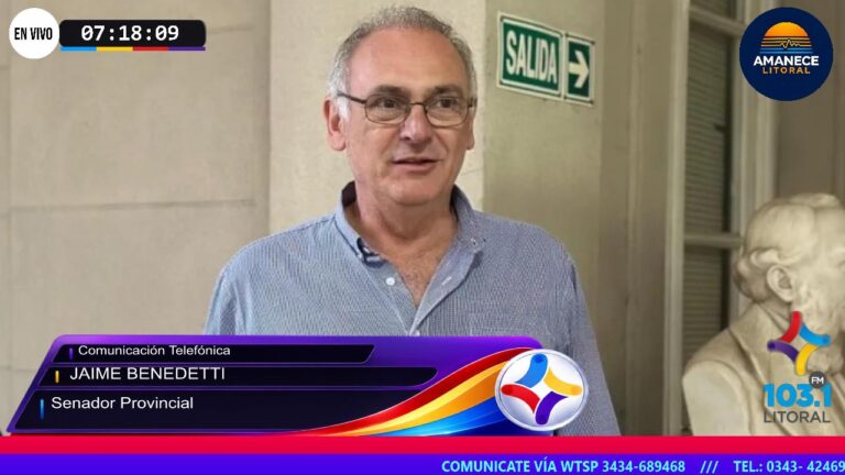 Jaime Benedetti defendió la reforma previsional y advirtió sobre el creciente déficit de la Caja de Jubilaciones